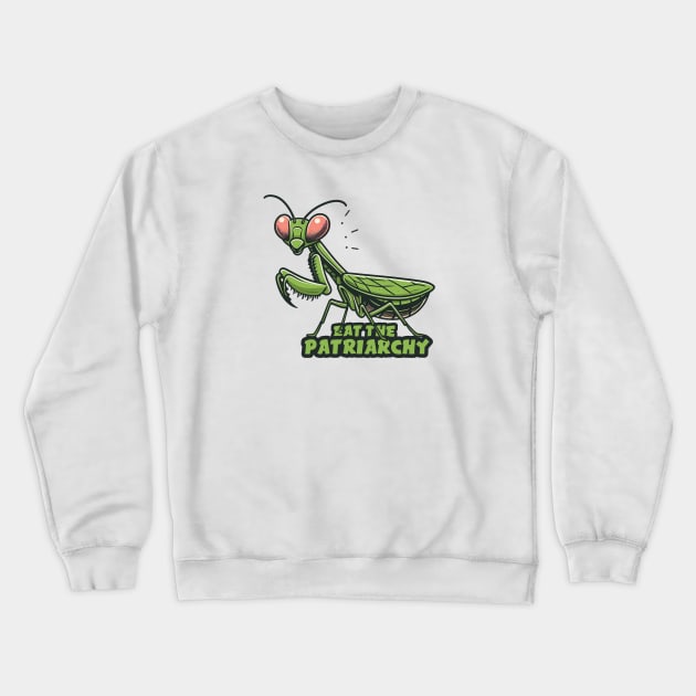 Eat the Patriarchy Crewneck Sweatshirt by Trendsdk